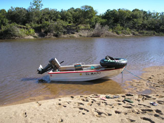 Playa en el Sta. Lucia.